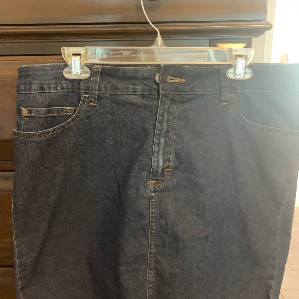 Lee Riders Blue Jean skort